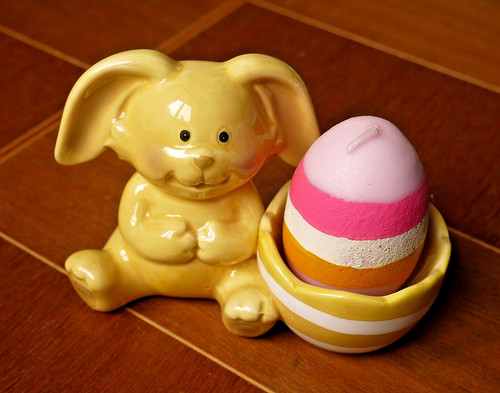 Osterhasen eierbecher mit - osterhasen-eierbecher,