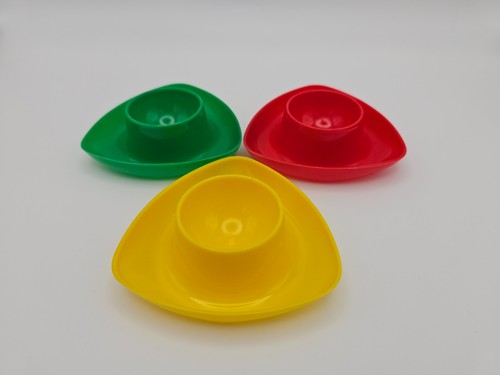 Vintage eierbecher - 3x,
