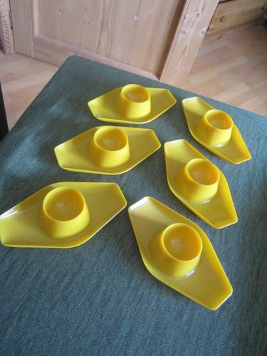 Eierbecher gelb ca - 6, gelb,