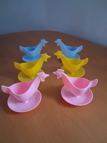 Eierbecher huhn plastik - eierbecher,