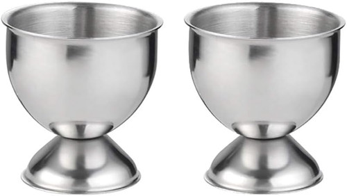 Eierbecher edelstahl stück - edelstahl, 2