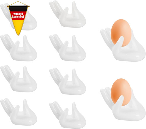 Porzellan eierbecher set - eierbecher, 10
